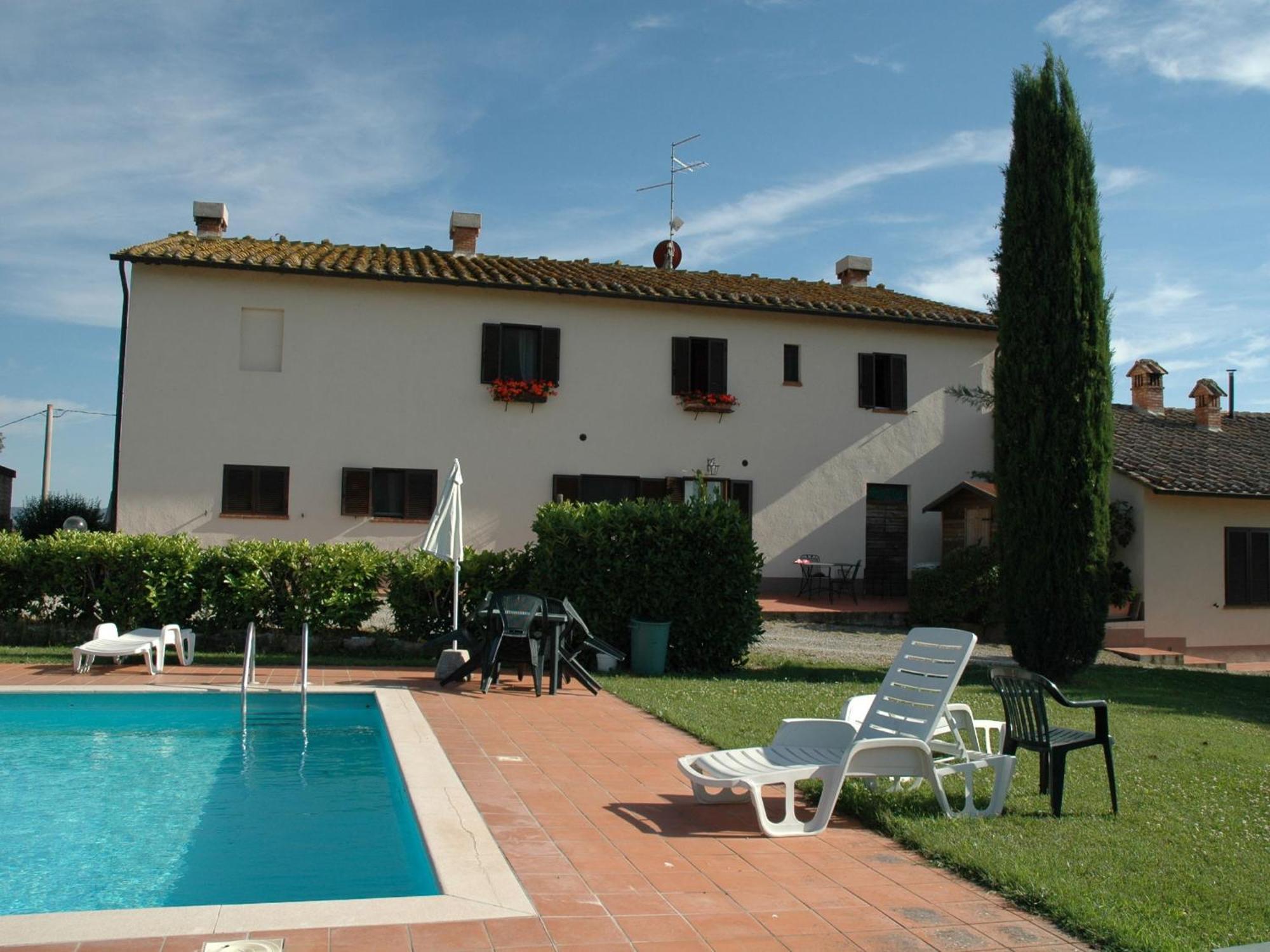 Spacious Farmhouse In Pienza With Swimming Pool Apartment Contignano Exterior photo